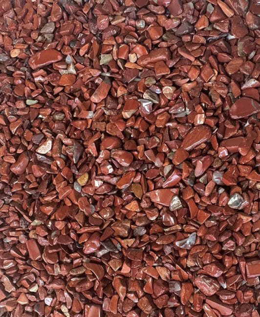 Jaspe Rouge A Chips de pierres naturelles 3-5mm 500g chez Arabesk|cz