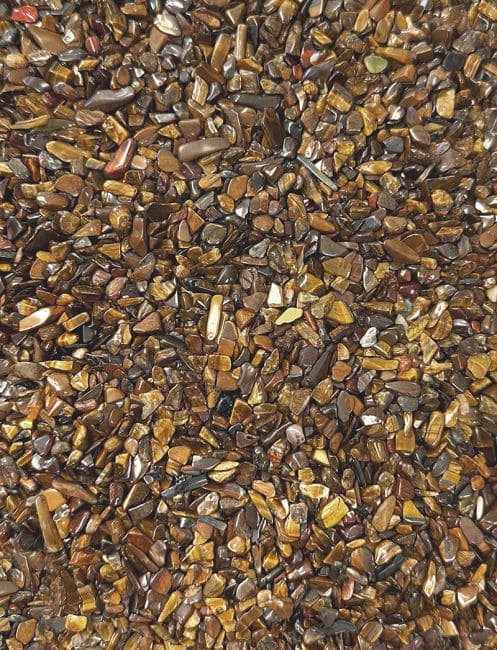 Chips de Pierres Naturelles Œil de Tigre Mat A 3-5mm 500g chez Arabesk|cz