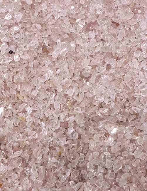 Chips de Pierres Naturelles Quartz Rose A 3-5mm 500g chez Arabesk|cz