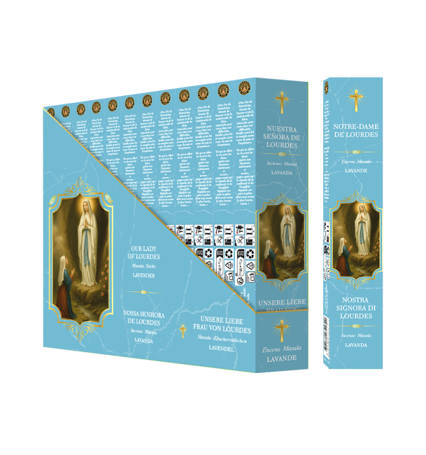 Encens Fragrances & Sens Notre Dame de Lourdes Masala 15g chez Arabesk