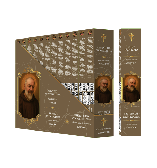 Encens Fragrances & Sens Padre Pio Masala 15g chez Arabesk