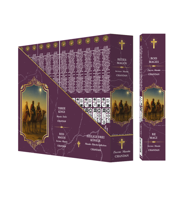 Encens Fragrances & Sens Rois Mages Masala 15g chez Arabesk