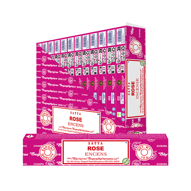 Encens Satya Rose Masala 15g chez Arabesk