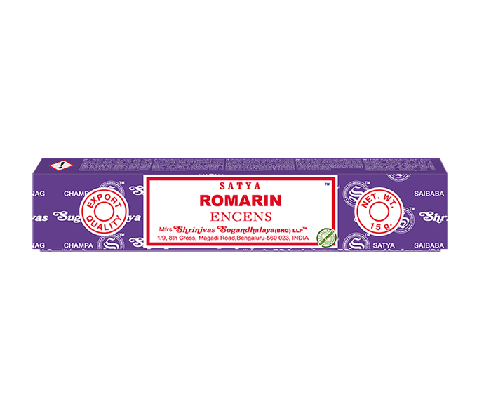 Encens Satya Rosemary Romarin Masala 15g chez Arabesk|cz