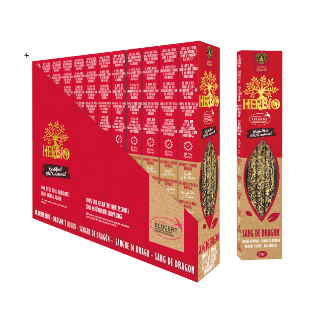 Encens Smudge Ecocert Herbio Sang de Dragon 20g chez Arabesk|cz