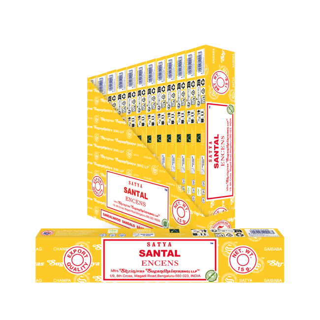 Encens Satya Sandalwood Masala 15g chez Arabesk