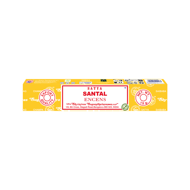 Encens Satya Sandalwood Masala 15g chez Arabesk|cz