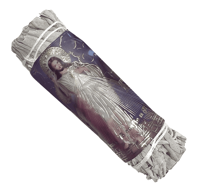 Sauge Blanche Sacré-Coeur de Jésus fagot 25-30g 10cm chez Arabesk