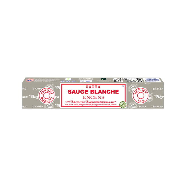 Encens Satya Sauge Blanche Masala 15g chez Arabesk|cz