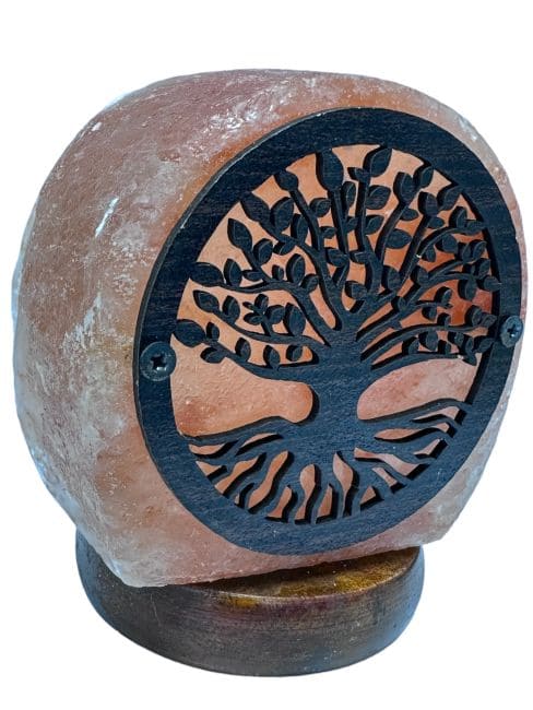 Lampe de Sel Himalaya usb arbre de vie 11cm chez Arabesk
