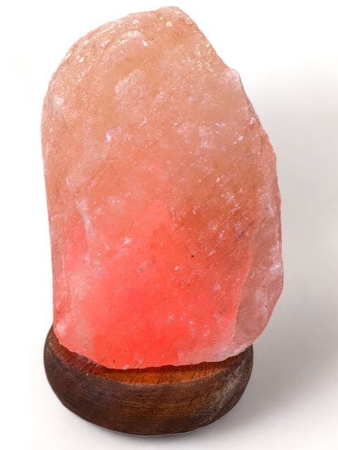 Lampe de Sel Himalaya usb brut 12cm chez Arabesk