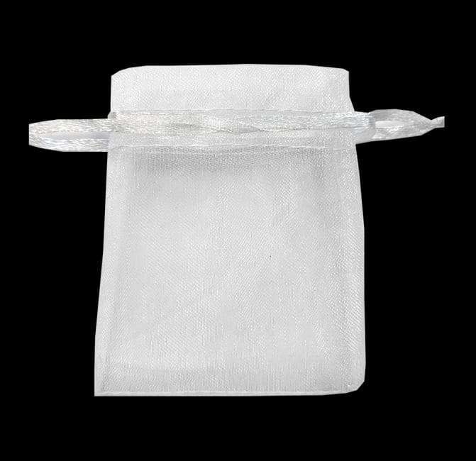 Sacs en Organza 7x9cm Blanc (Lot de 100 pièces) chez Arabesk|cz