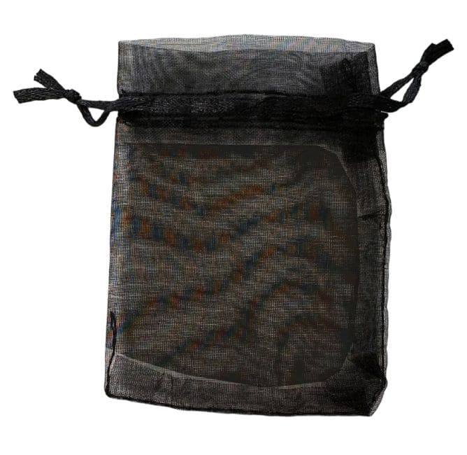 Sacs en Organza 7x9cm Noir (Lot de 100 pièces) chez Arabesk