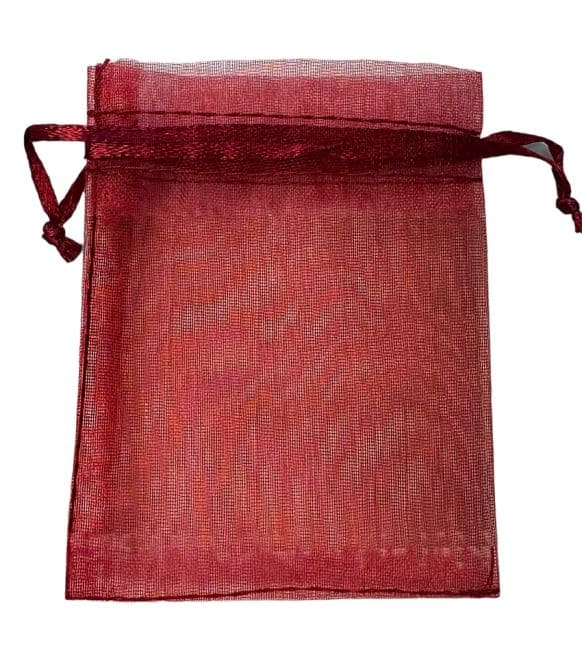 Sacs en Organza 7x9cm Rouge Bordeaux (Lot de 100 pièces) chez Arabesk