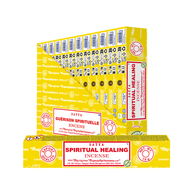 Encens Satya Spiritual Healing Masala 15g chez Arabesk