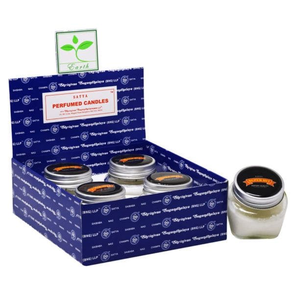 Bougies Satya Super Hit 30grs en verre chez Arabesk