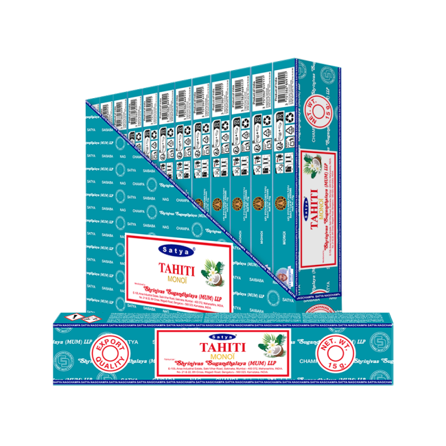 Encens Satya Tahiti Masala 15g chez Arabesk