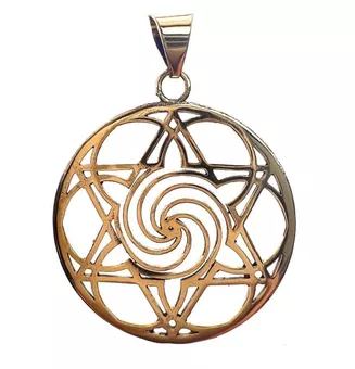 Přívěsek Star Bronze 3.5cm