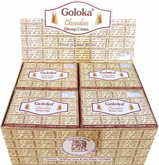 Vonné kužely Goloka Chandan