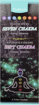 Vonné tyčinky tulasi sarathi seven chakra hexa 20g