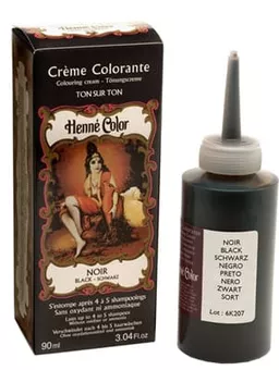 Balení 3 barvicích hennových krémů černá 90ml