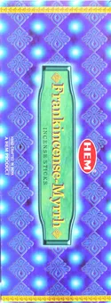Vonné tyčinky HEM Frankincense & Myrrhe hexa 20g