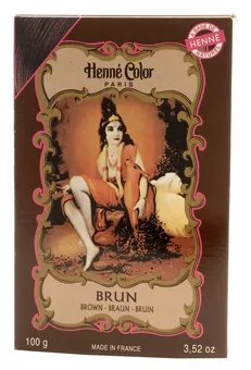 Balení 6 ks henna barva kaštanová 100g