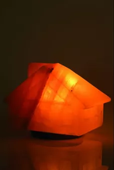 Solná lampa Dům 15kg