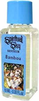 Balení 6 vonných olejů spiritual sky bambus 10ml