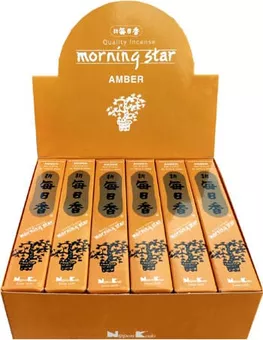 Japonské vonné tyčinky Morning Star Ambra 50 ks