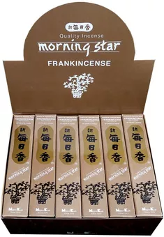Japonské vonné tyčinky Morning Star Frankincense (Olibanum) 50 ks