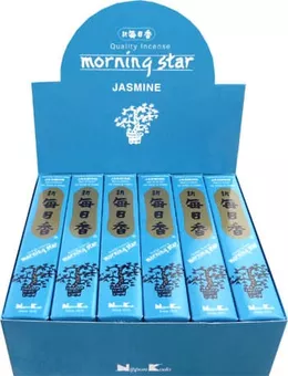 Japonský vonný tyčinkový kadidlo Morning Star Jasmín 50 tyčinek