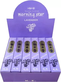 Japonské vonné tyčinky Morning Star Levandule 50 ks