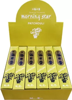 Japonské vonné tyčinky Morning Star Patchouli 50 ks