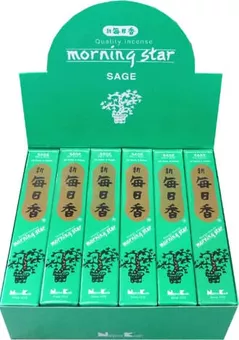 Japonské vonné tyčinky Morning Star Šalvěj 50 ks