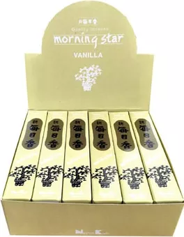 Japonská vonná tyčinka Morning Star Vanilka 50 tyčinek