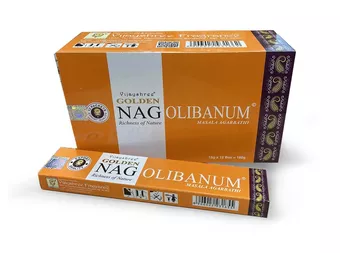 Vonné tyčinky Vijayshree Golden Nag Oliban 15g