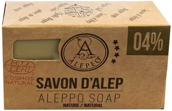 Alepské mýdlo Alepeo nature ecocert 4% 100g
