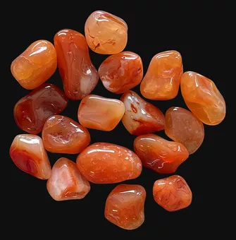 Karneol Malawi A oblázky 250g