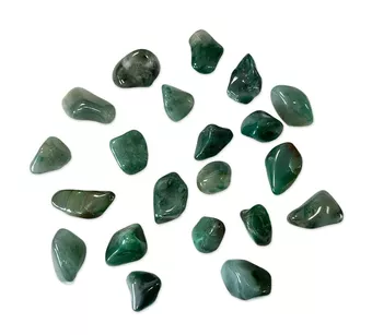 Zelený chalcedon AB tromlované kameny 250g