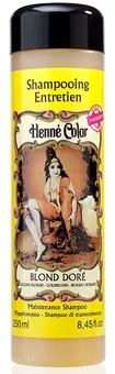 Sada 3 šamponů na údržbu Henné Color zlatavá blond 250ml
