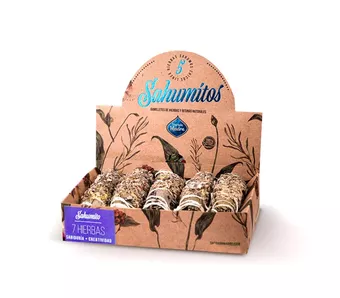 Sagrada Madre - Smudge Sahumitos x 5 - 7 bylin
