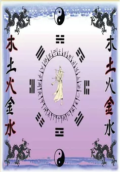 Závěs arabesk chineese chart žlutý