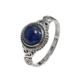Prsten Stříbro 925 Lapis Lazuli AA T54
