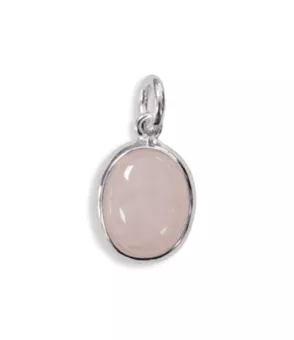 Přívěsek Oválný Stříbro 925 Růženín AA 13mm