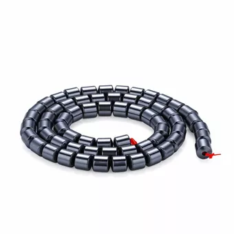 Mezikusy Válcové z Přírodního Hematitu 6x5,7mm