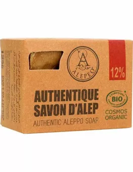 Aleppské mýdlo Cosmos Bio 12% bobkového oleje 200g