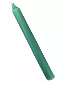 Barevné svíčky Goloka zelené 13cm