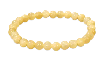Náramek Oranžový Kalcit A+ korálky 6mm