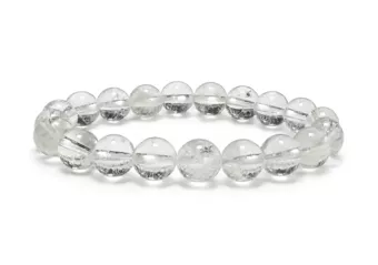 Náramek Křišťál AB korálky 10mm